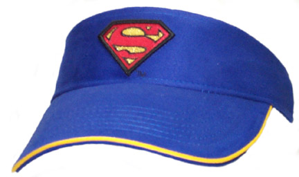 Superman Blue Visor